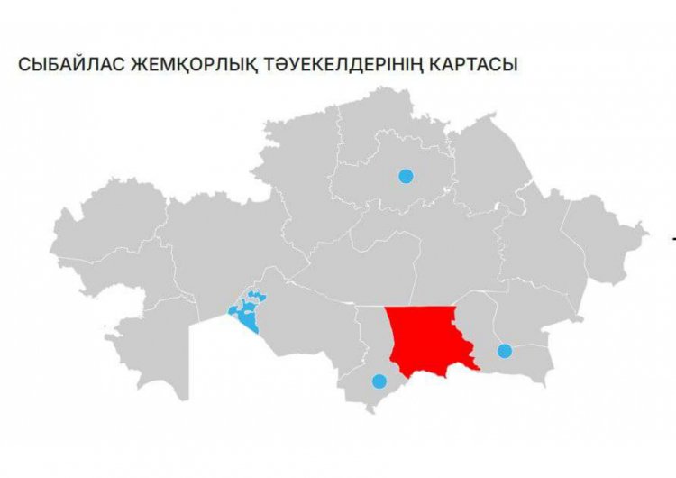 Сыбайлас жемқорлық тәуекелдерінің картасы